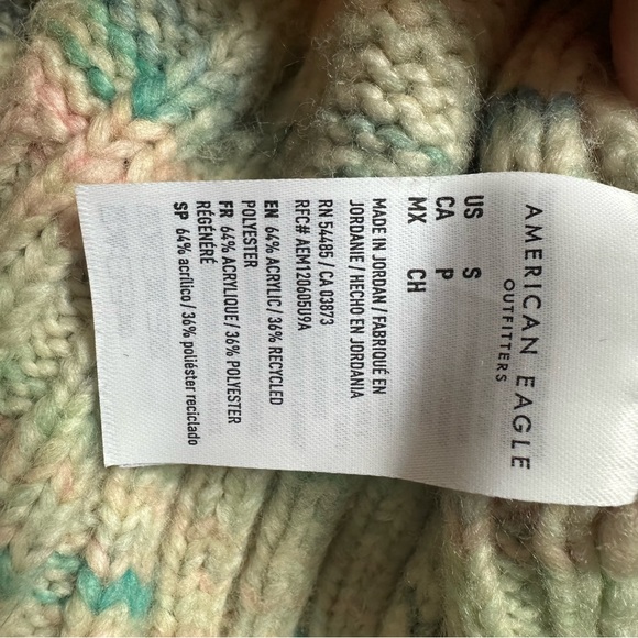 American Eagle Whoa So Soft Cable Knit Sweater - Picture 7 of 8
